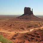 La piste de Monument Valley