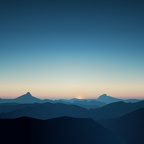 Des Blue Mountains mais pas certain que ce soit celles d'Australie